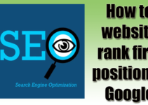 How-to-website-rank-first-
