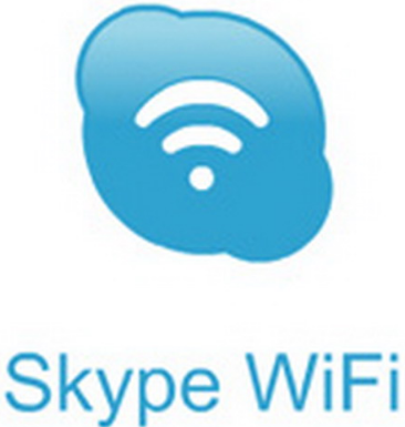 skype logo business card
