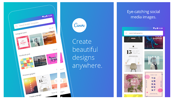  Canva  Poster  banner card maker   Tech Monk