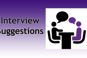 Interview Suggestions
