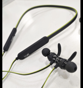 boAt Rockerz 255 Sports in-Ear Bluetooth Neckband Earphone with Mic(Neon) logo