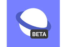 Samsung Internet Browser Beta logo
