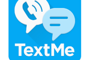 Text Me- Second Phone Number Logo