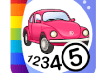 Color by Numbers - Cars logo