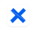 X Send Share File Transfer logo